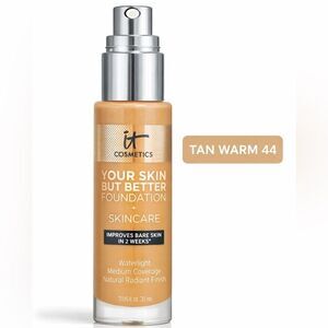 IT Cosmetics Your Skin But Better Foundation Tan Warm 44 1 oz NEW